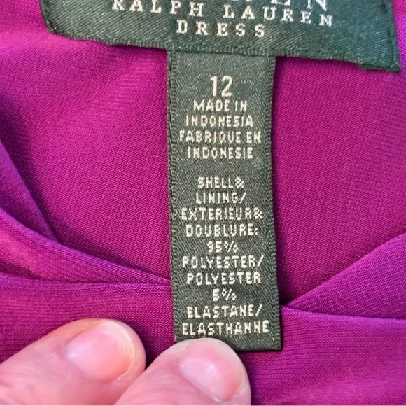 Lauren Ralph Lauren Purple Dress - Picture 10 of 10
